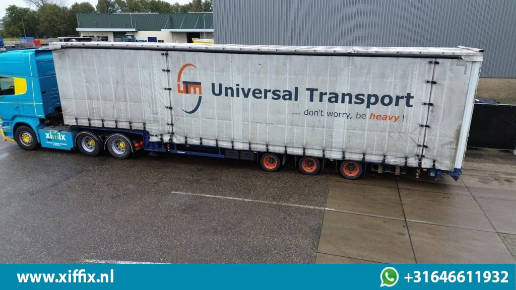 Meusburger 3-ass. Mega Semi dieplader met huifopbouw - Semiremorcă transport agabaritic: Foto 2 Meusburger 3-ass. Mega Semi dieplader met huifopbouw - Semiremorcă transport agabaritic: Foto 2