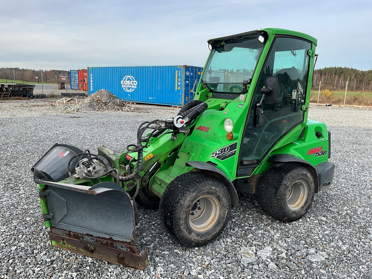 Avant 530 - Încărcător frontal pe pneuri: Foto 1 Avant 530 - Încărcător frontal pe pneuri: Foto 1