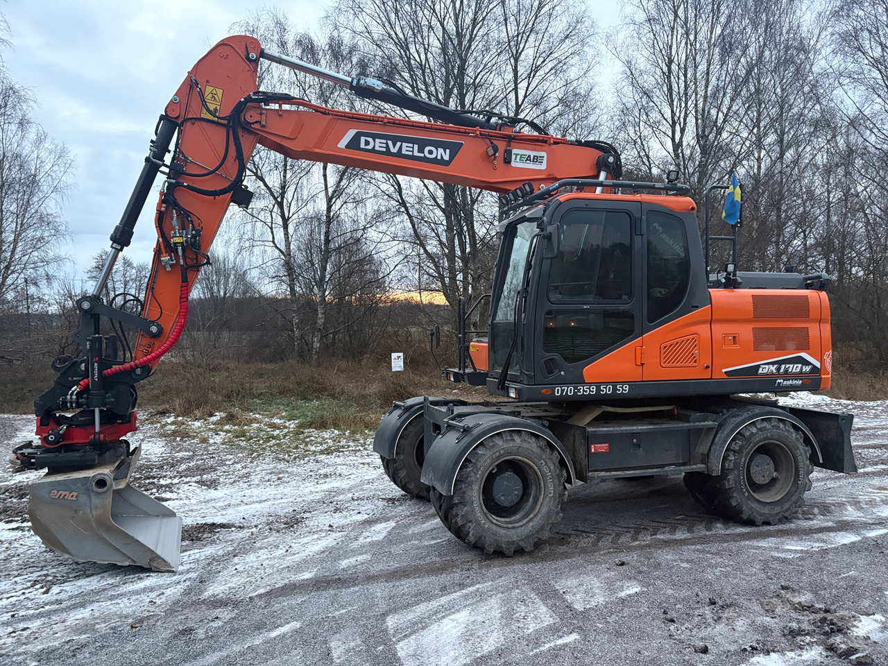 Develon DX170W - Excavator: Foto 1 Develon DX170W - Excavator: Foto 1