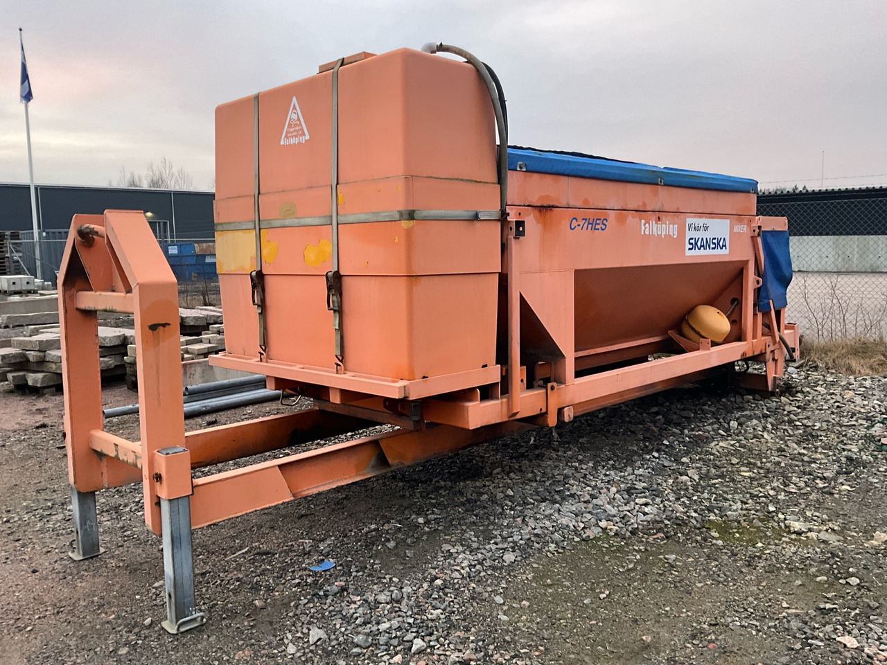 Friggeåkers Verkstäder C-7 HES - Container abroll: Foto 1 Friggeåkers Verkstäder C-7 HES - Container abroll: Foto 1