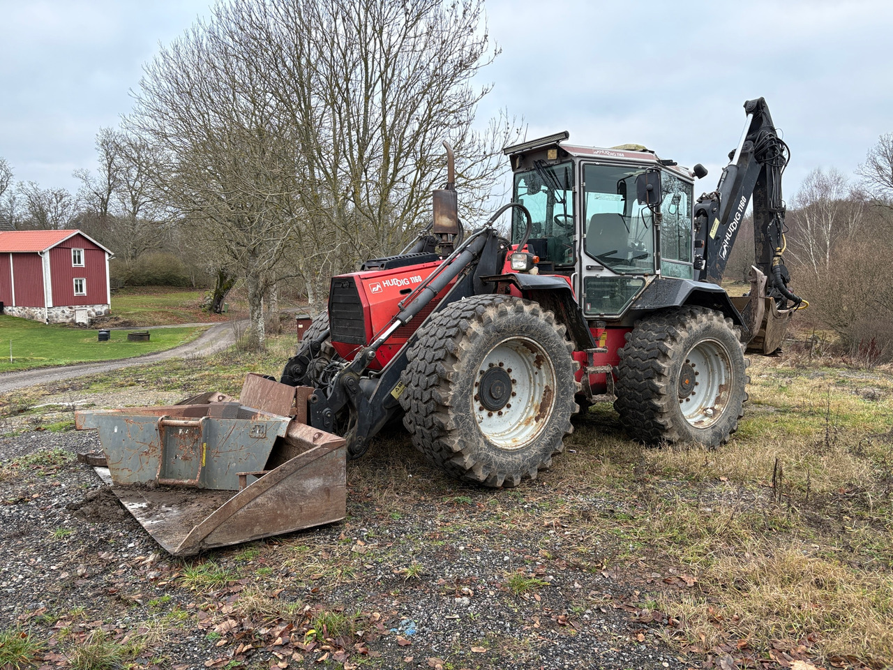 Huddig 1160 - Buldoexcavator: Foto 1 Huddig 1160 - Buldoexcavator: Foto 1