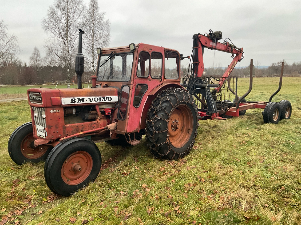 Volvo BM 600 - Tractor agricol: Foto 1 Volvo BM 600 - Tractor agricol: Foto 1