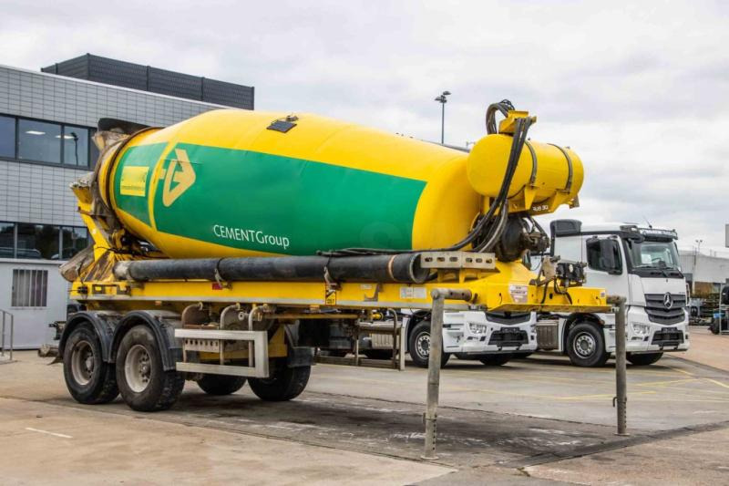 DE BUF BETON MIXER/MALAXEUR/MISCHER 10M3 - Semiremorcă betonieră: Foto 2 DE BUF BETON MIXER/MALAXEUR/MISCHER 10M3 - Semiremorcă betonieră: Foto 2