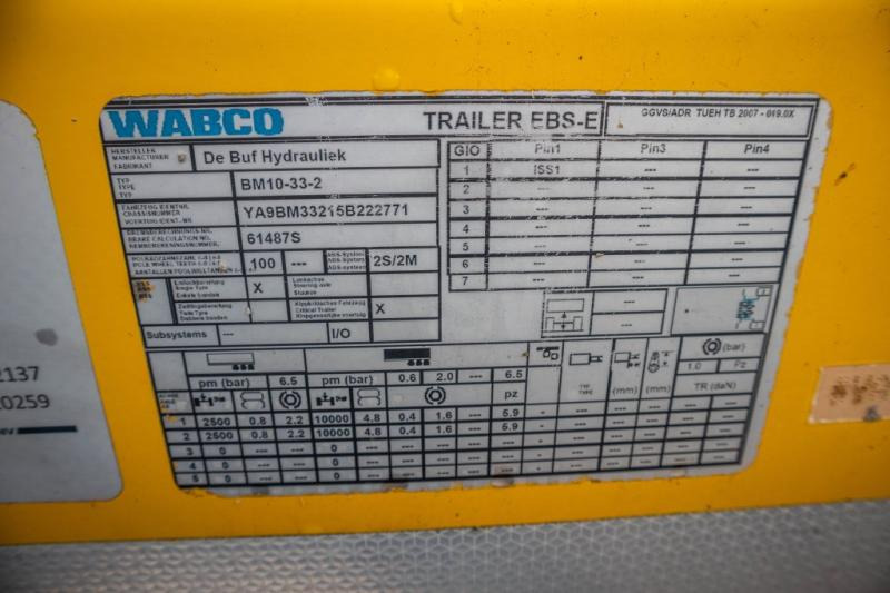 DE BUF BETON MIXER/MALAXEUR/MISCHER10M3 - Semiremorcă betonieră: Foto 5 DE BUF BETON MIXER/MALAXEUR/MISCHER10M3 - Semiremorcă betonieră: Foto 5