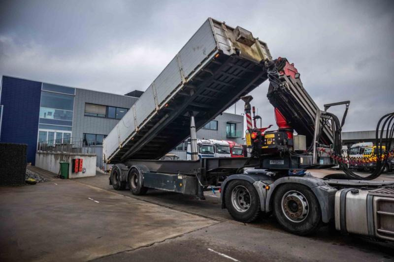 Kwb KIPPER + CRANE/GRUE/KRAN FASSI F245A/5X - Semiremorcă basculantă: Foto 2 Kwb KIPPER + CRANE/GRUE/KRAN FASSI F245A/5X - Semiremorcă basculantă: Foto 2