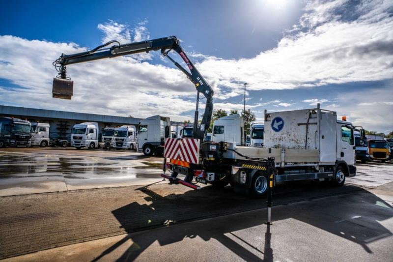 MAN TGL 12.190 BL + HIAB 055 D-1 HIDUO - Camion platformă, Camion cu macara: Foto 4 MAN TGL 12.190 BL + HIAB 055 D-1 HIDUO - Camion platformă, Camion cu macara: Foto 4