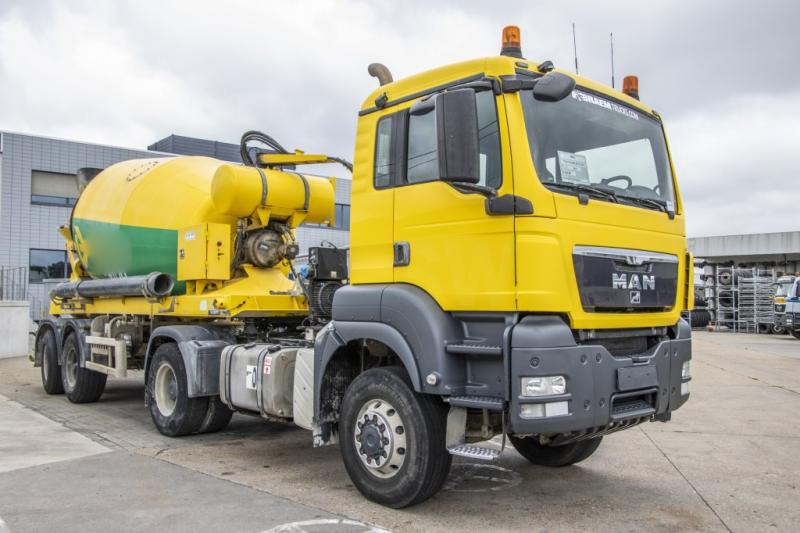 MAN TGS 18.360 BLS 4X4 + SEMI MIXER 10M3 - Autobetonieră: Foto 2 MAN TGS 18.360 BLS 4X4 + SEMI MIXER 10M3 - Autobetonieră: Foto 2