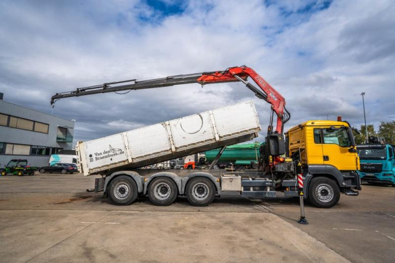 MAN TGS 32.400 BL + Fassi 245A/5x - Camion basculantă, Camion cu macara: Foto 3 MAN TGS 32.400 BL + Fassi 245A/5x - Camion basculantă, Camion cu macara: Foto 3