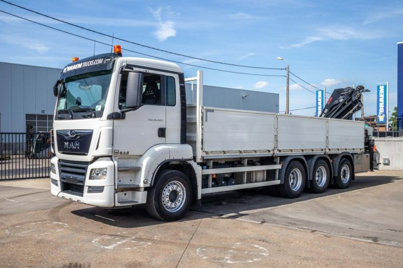 MAN TGS 35.420 BL-8x4-4+HIAB 188 E-2 - Camion platformă, Camion cu macara: Foto 5 MAN TGS 35.420 BL-8x4-4+HIAB 188 E-2 - Camion platformă, Camion cu macara: Foto 5