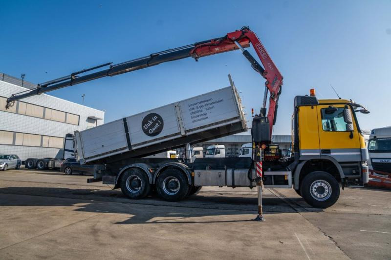 Mercedes ACTROS 3344 K-MP3+FASSI F245 - Camion basculantă, Camion cu macara: Foto 3 Mercedes ACTROS 3344 K-MP3+FASSI F245 - Camion basculantă, Camion cu macara: Foto 3