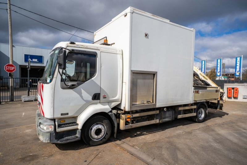 Renault MIDULM 220 DCI - PAFLINGER PK 6001 - Camion platformă, Camion cu macara: Foto 1 Renault MIDULM 220 DCI - PAFLINGER PK 6001 - Camion platformă, Camion cu macara: Foto 1