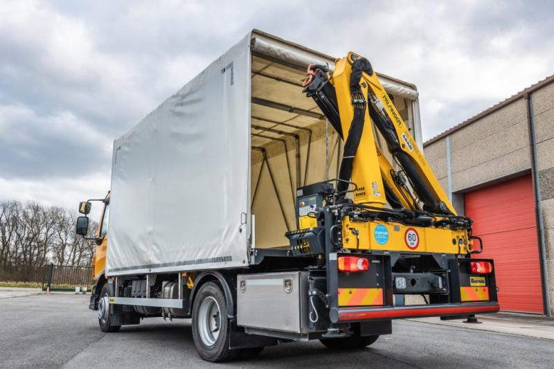 Volvo FL 210+PK 7001 K - 6340 Km's - Camion cu prelată, Camion cu macara: Foto 3 Volvo FL 210+PK 7001 K - 6340 Km's - Camion cu prelată, Camion cu macara: Foto 3