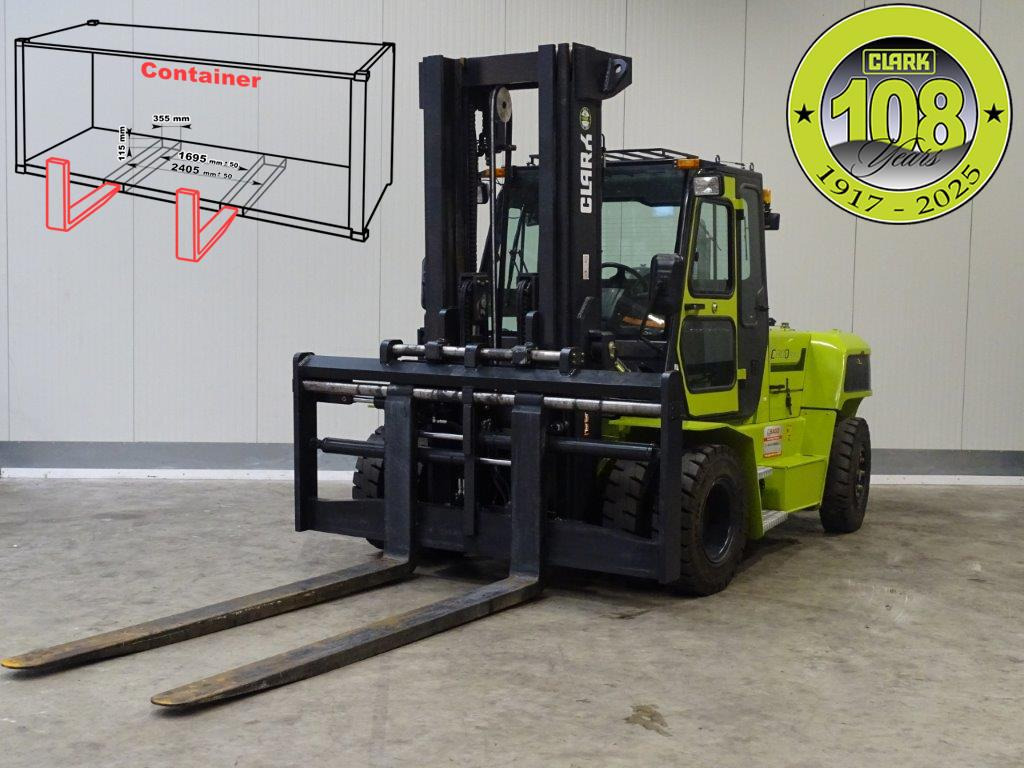 Clark C80D900 - Empty Containers Handler - Stivuitor diesel: Foto 1 Clark C80D900 - Empty Containers Handler - Stivuitor diesel: Foto 1
