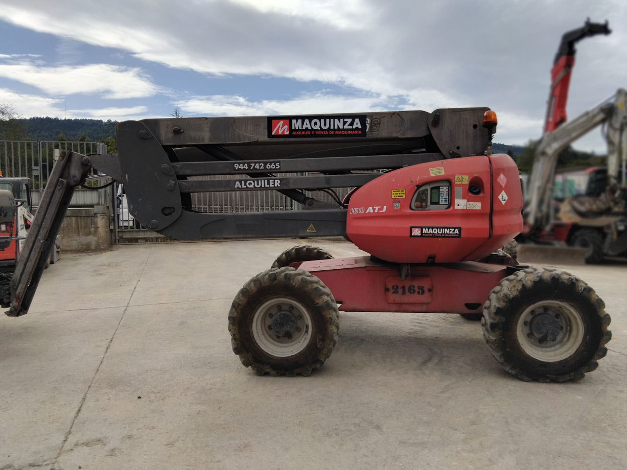 MANITOU 160ATJ EJE OSCILANTE - Nacela articulata: Foto 1 MANITOU 160ATJ EJE OSCILANTE - Nacela articulata: Foto 1