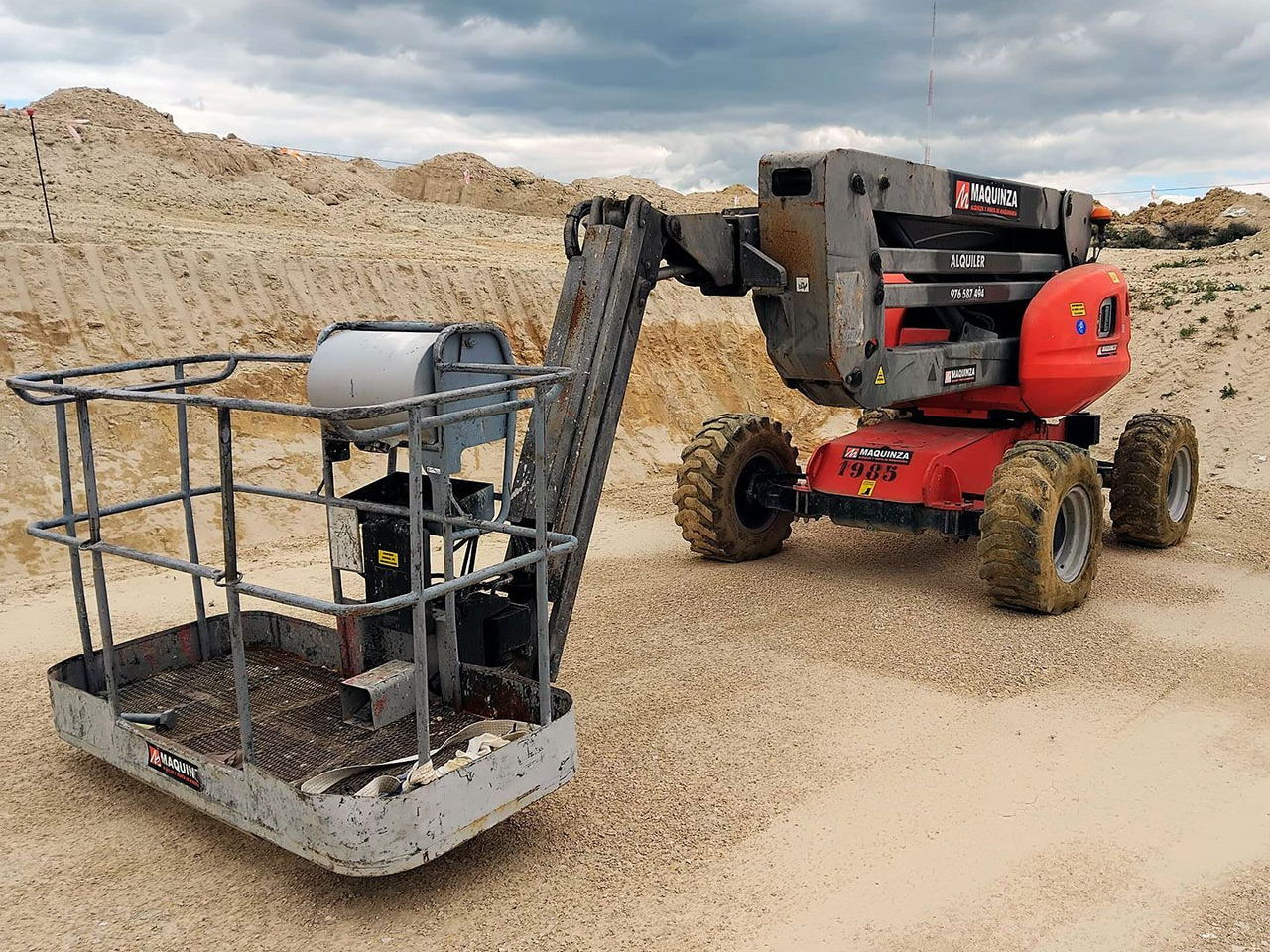 MANITOU 160ATJ EJE OSCILANTE - Nacela articulata: Foto 4 MANITOU 160ATJ EJE OSCILANTE - Nacela articulata: Foto 4