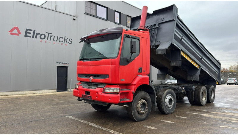 Renault Kerax 370 (LAMES / STEEL SUSP. / BIG AXLE / GRAND PONT / BOITE MANUELLE / MANUAL GEARBOX) - Camion basculantă: Foto 1 Renault Kerax 370 (LAMES / STEEL SUSP. / BIG AXLE / GRAND PONT / BOITE MANUELLE / MANUAL GEARBOX) - Camion basculantă: Foto 1