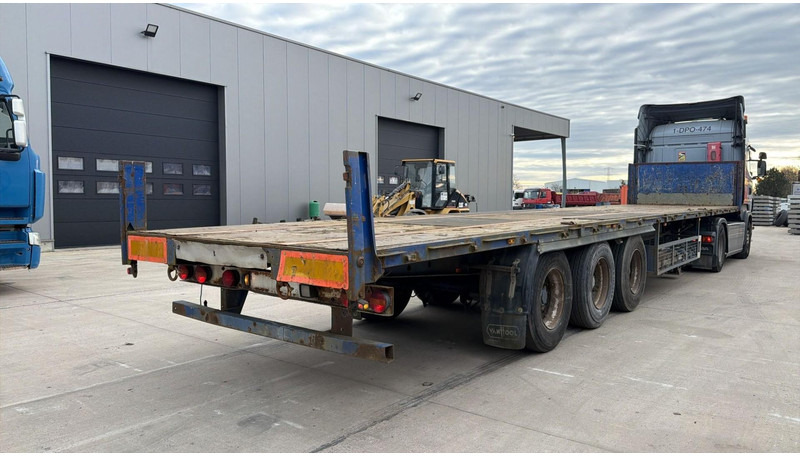 Van Hool 3B2007 (DRUM BRAKES / FREINS TAMBOURS / BELGIAN TRAILER) - Semiremorcă platformă: Foto 2 Van Hool 3B2007 (DRUM BRAKES / FREINS TAMBOURS / BELGIAN TRAILER) - Semiremorcă platformă: Foto 2