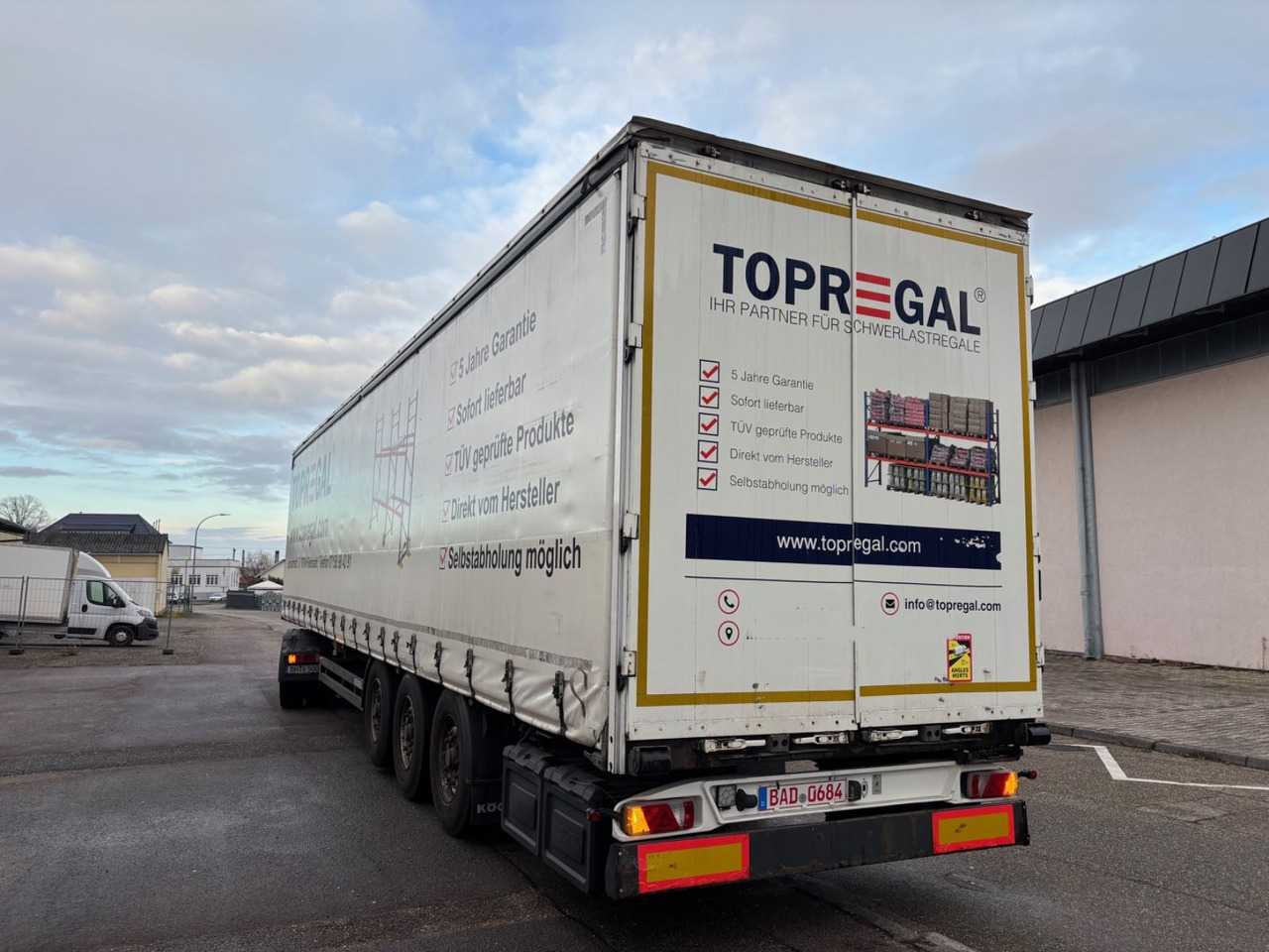 Kögel SN24, Edscha, Schiebeplane, BPW-Achse - Semiremorcă prelată: Foto 3 Kögel SN24, Edscha, Schiebeplane, BPW-Achse - Semiremorcă prelată: Foto 3