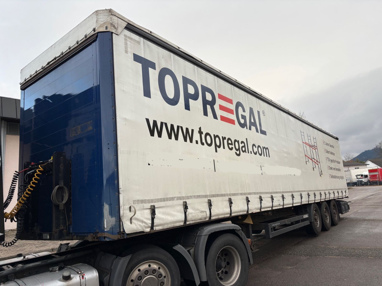 Kögel SN24, Edscha, Schiebeplane, BPW-Achse - Semiremorcă prelată: Foto 2 Kögel SN24, Edscha, Schiebeplane, BPW-Achse - Semiremorcă prelată: Foto 2