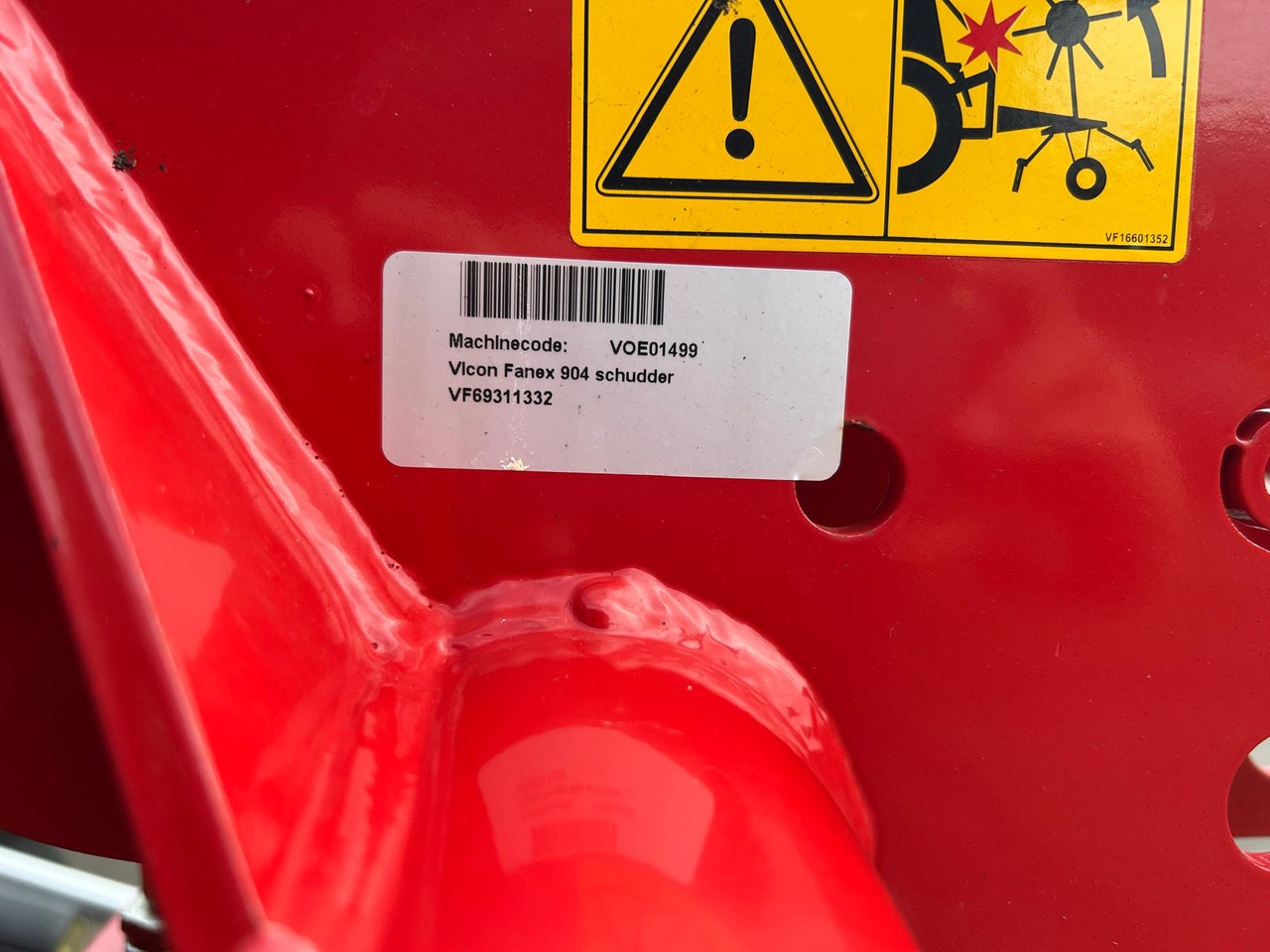 Maşină de întors fânul VICON Fanex 904: Foto 11