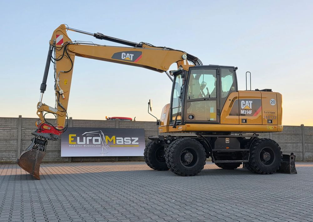 Caterpillar M314F, 2018 ROK, 4200 MTH - Excavator pe roţi: Foto 2 Caterpillar M314F, 2018 ROK, 4200 MTH - Excavator pe roţi: Foto 2
