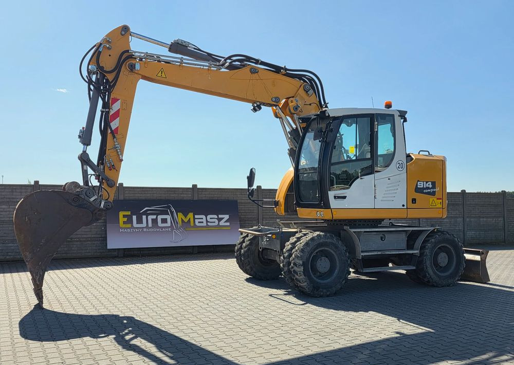 Liebherr A914 COMPACT, 2015 ROK, SW 48 szybkozłącze - Excavator pe roţi: Foto 1 Liebherr A914 COMPACT, 2015 ROK, SW 48 szybkozłącze - Excavator pe roţi: Foto 1