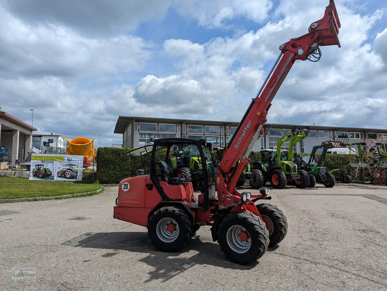 Schäffer 460 T - Încărcător pe roți telescopic, Încărcător articulat: Foto 1 Schäffer 460 T - Încărcător pe roți telescopic, Încărcător articulat: Foto 1