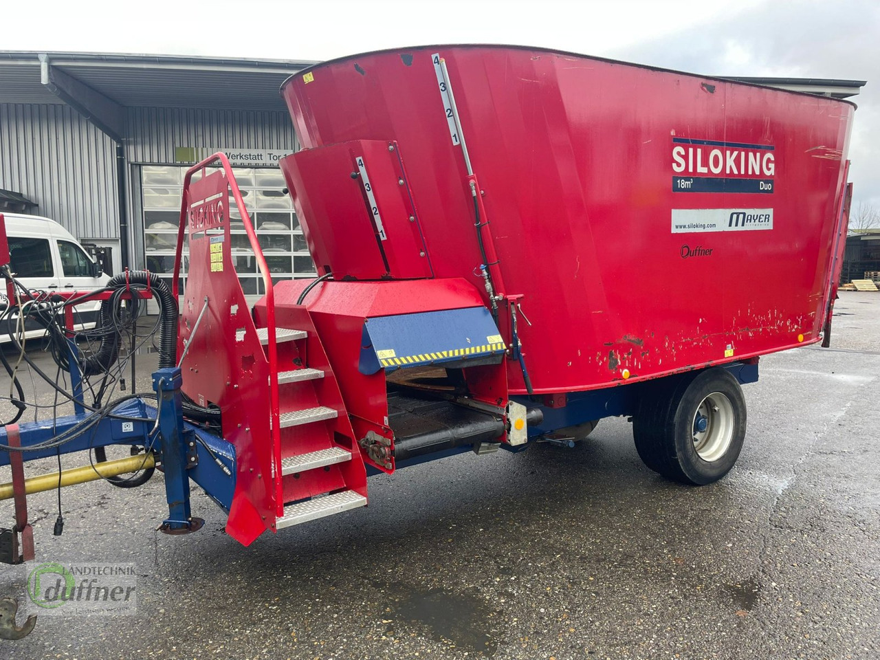Siloking Classic DUO 18 - Remorcă distribuit furaje: Foto 5 Siloking Classic DUO 18 - Remorcă distribuit furaje: Foto 5