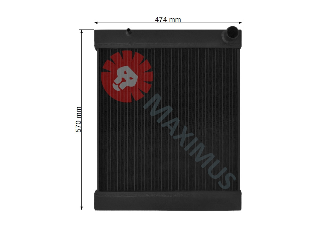 JCB 520LE 520-50LE 525LE 525-50LE - Radiator pentru Stivuitor telescopic: Foto 4 JCB 520LE 520-50LE 525LE 525-50LE - Radiator pentru Stivuitor telescopic: Foto 4