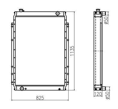 KOMATSU PC220-7, PC220-7LC, PC230-7LC, PC230-7, PC230NHD-7, PC210NCL-7, PC240NLC-7, PC200LL-7 - Radiator pentru Excavator: Foto 4 KOMATSU PC220-7, PC220-7LC, PC230-7LC, PC230-7, PC230NHD-7, PC210NCL-7, PC240NLC-7, PC200LL-7 - Radiator pentru Excavator: Foto 4