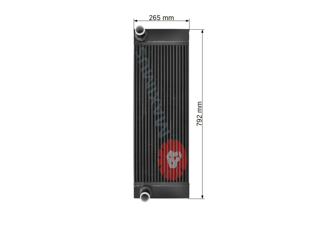 MANITOU MLT634-120 735-120 741-120 - Radiator pentru Stivuitor telescopic: Foto 2 MANITOU MLT634-120 735-120 741-120 - Radiator pentru Stivuitor telescopic: Foto 2