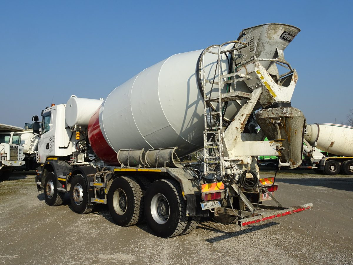 Autobetonieră SCANIA R420 8X4 ARMEC HY120: Foto 7