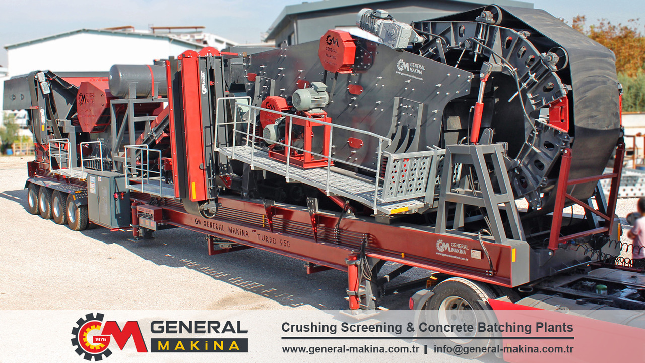 General Makina 950 Series Mobile Stone Crushing Plant - Concasor: Foto 3 General Makina 950 Series Mobile Stone Crushing Plant - Concasor: Foto 3