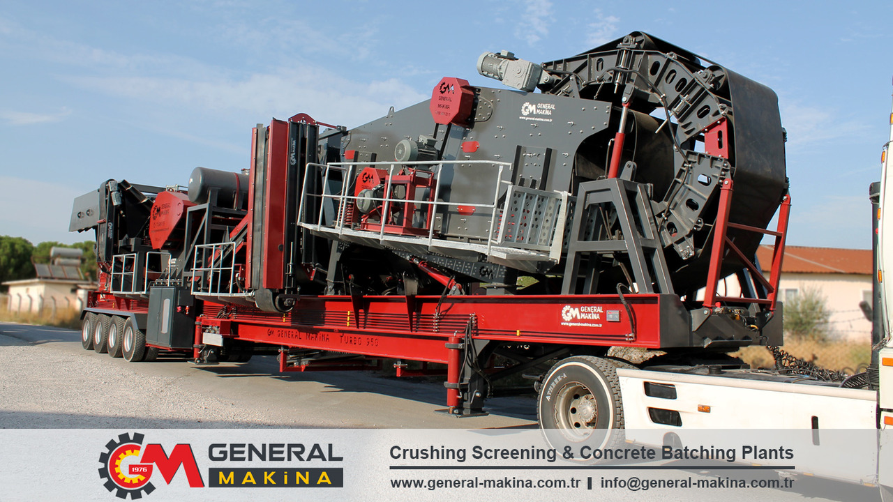 General Makina 950 Series Mobile Stone Crushing Plant - Concasor: Foto 5 General Makina 950 Series Mobile Stone Crushing Plant - Concasor: Foto 5
