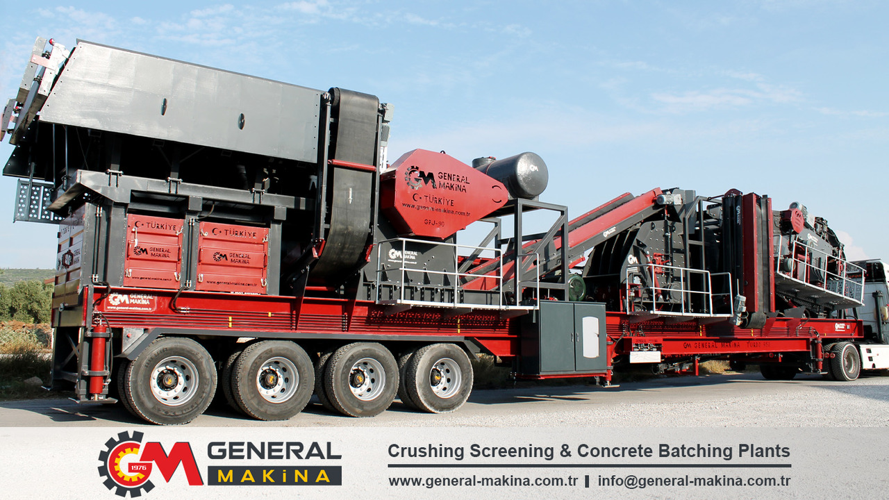 General Makina 950 Series Mobile Stone Crushing Plant - Concasor: Foto 4 General Makina 950 Series Mobile Stone Crushing Plant - Concasor: Foto 4