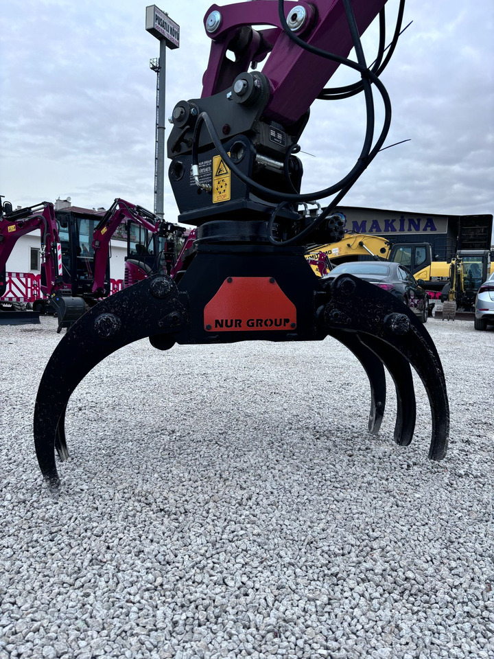 NEW TIMBER GRAPPLE - NG ATTACHMENTS - Graifer pentru Excavator: Foto 2 NEW TIMBER GRAPPLE - NG ATTACHMENTS - Graifer pentru Excavator: Foto 2