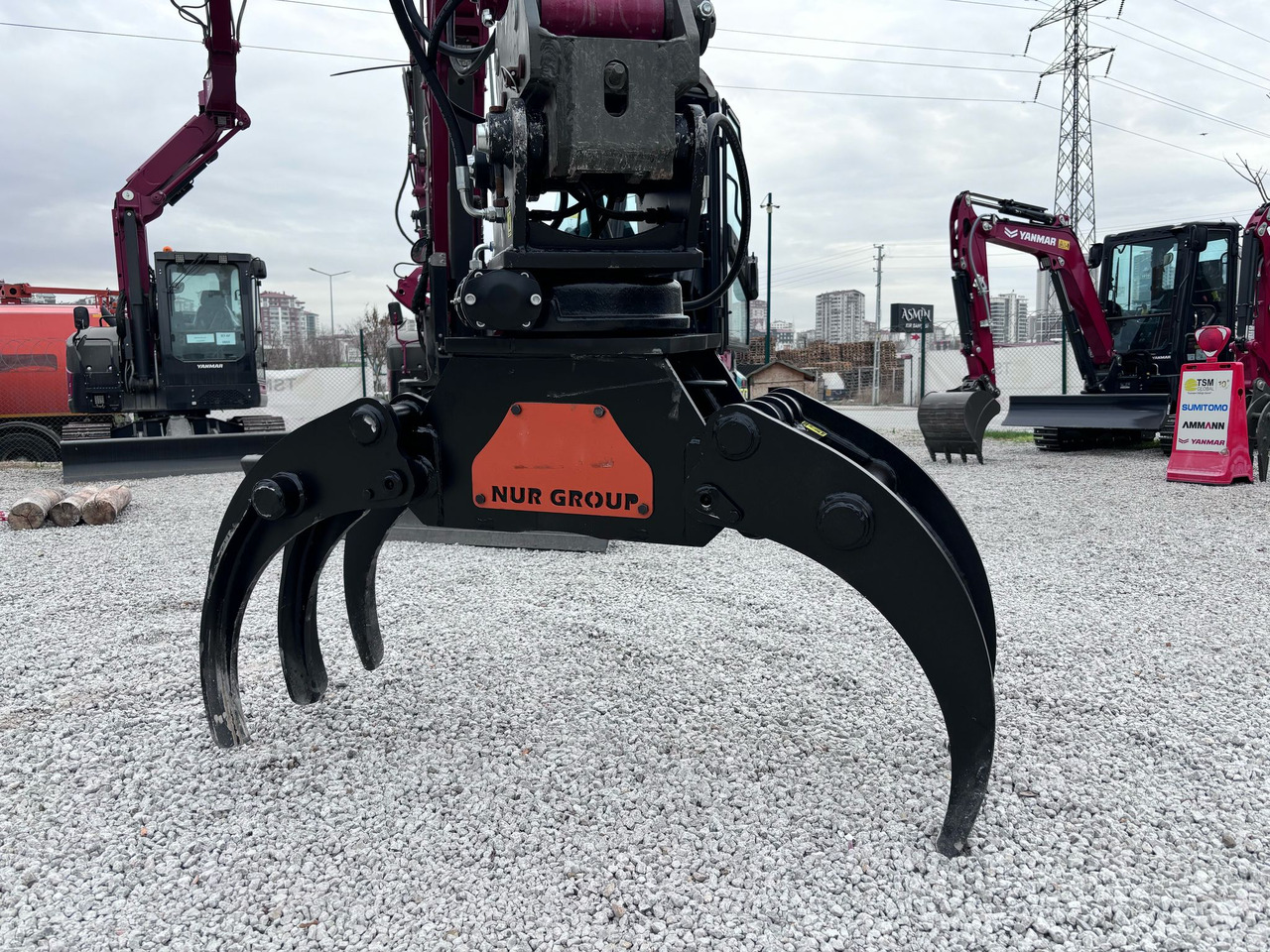 NEW TIMBER GRAPPLE - NG ATTACHMENTS - Graifer pentru Excavator: Foto 3 NEW TIMBER GRAPPLE - NG ATTACHMENTS - Graifer pentru Excavator: Foto 3