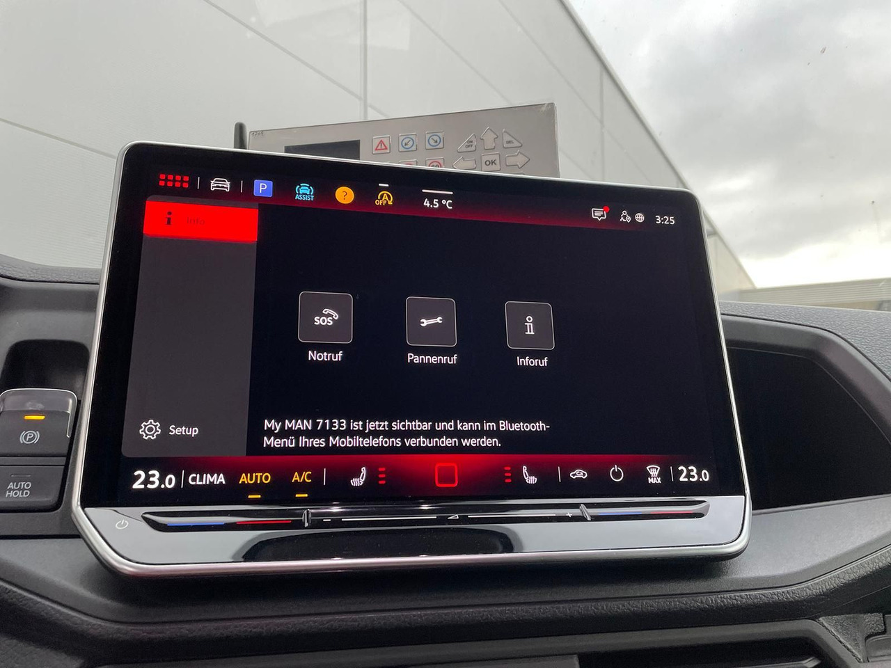 Automobil MAN TGE 3.180 L3H2 BF4 BEGLEITFAHRZEUG STANDHZ ACC: Foto 13