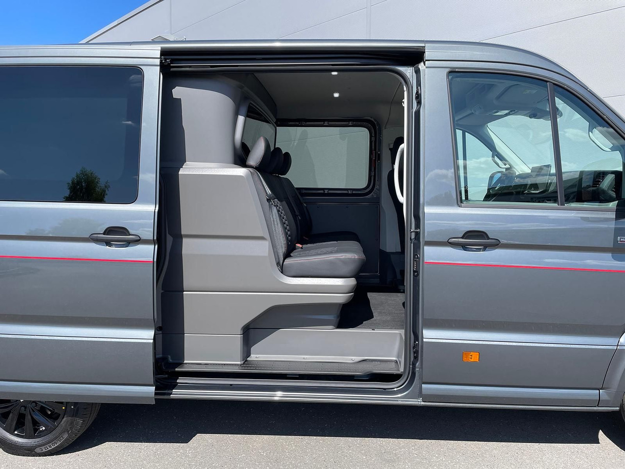 Dubă, Autoutilitară cabină dublă MAN TGE 3.200 L3H2 MIXTO 4x4 Individual S ACC STHZ: Foto 10