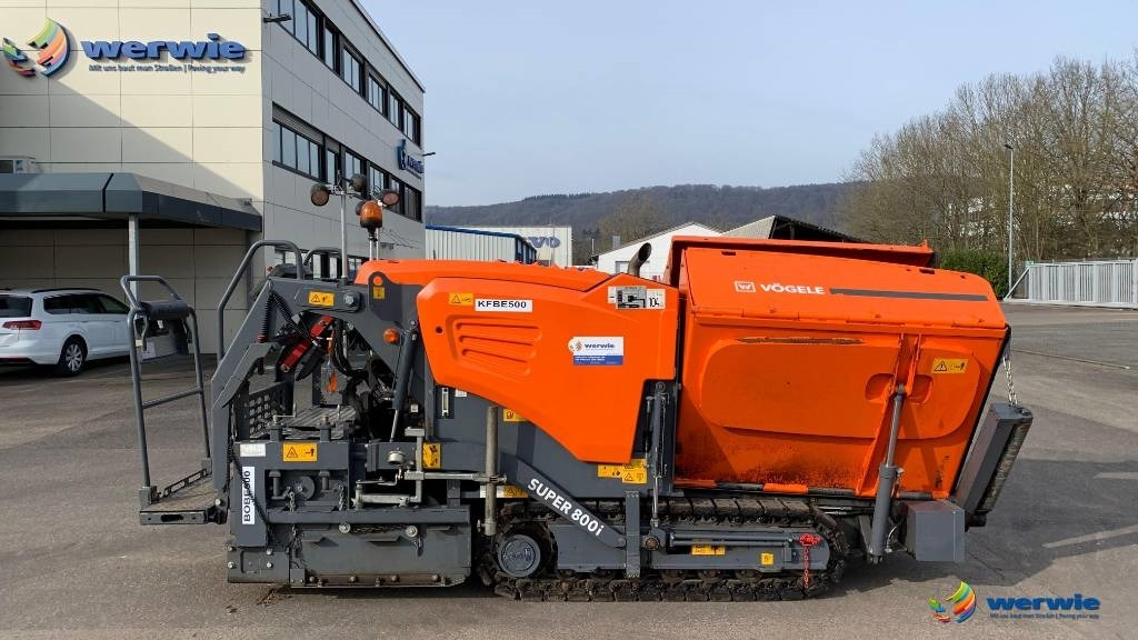 Vögele SUPER 800i / AB220TV (1,20 - 2,20 m) - Finisor de asfalt: Foto 1 Vögele SUPER 800i / AB220TV (1,20 - 2,20 m) - Finisor de asfalt: Foto 1