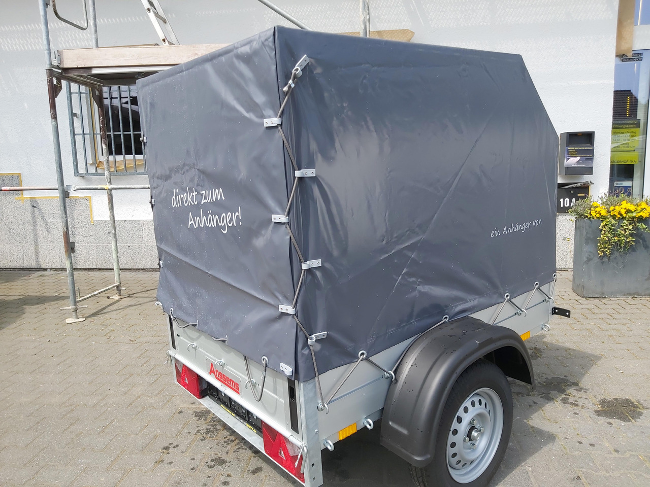 Aluliner Planen Anhänger GT 500 151x101x120 +Hochplane aero grau (XXS) 500kg 2021 - Remorca auto: Foto 3 Aluliner Planen Anhänger GT 500 151x101x120 +Hochplane aero grau (XXS) 500kg 2021 - Remorca auto: Foto 3