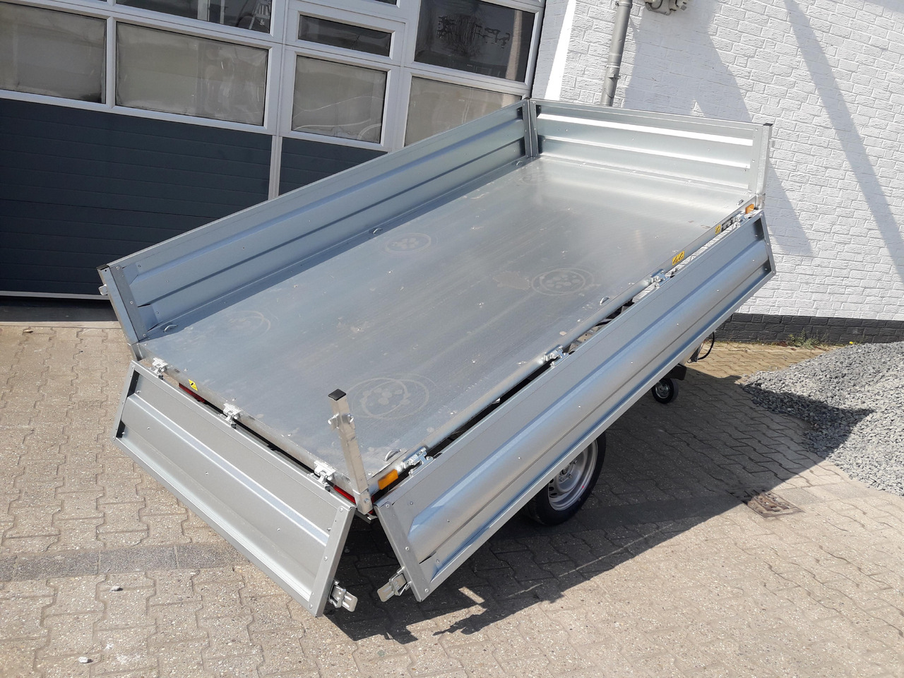 Brenderup Kipper BT 4260 SB 259x143x35cm Stahlwände Stahlboden (S) 1800kg - Remorcă basculantă: Foto 4 Brenderup Kipper BT 4260 SB 259x143x35cm Stahlwände Stahlboden (S) 1800kg - Remorcă basculantă: Foto 4