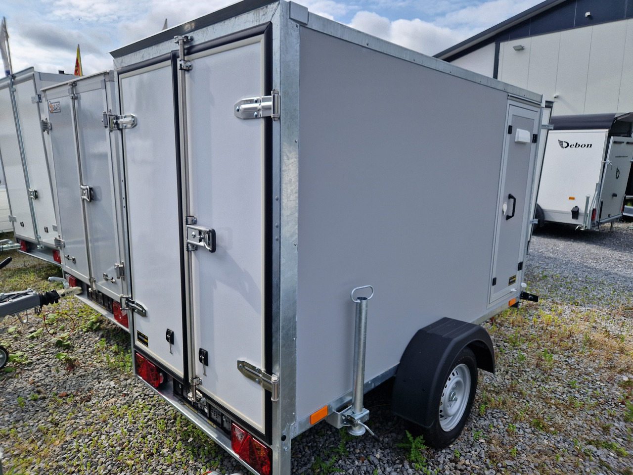 Kargo TFDG 250.00 250x125x150cm Seitentür Zurrsystem 100km/H 750kg Abverkauf - Remorcă furgon: Foto 4 Kargo TFDG 250.00 250x125x150cm Seitentür Zurrsystem 100km/H 750kg Abverkauf - Remorcă furgon: Foto 4