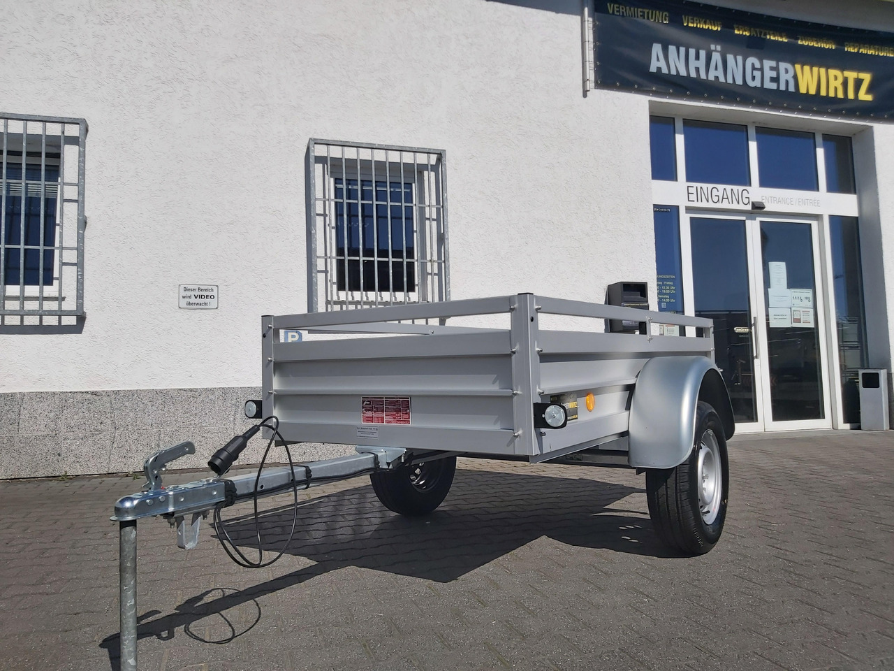 PKW Anhänger Koch Aluline U2 205x105x40cm (XS) 750kg 100 km/H order Aktion - Remorca auto: Foto 1 PKW Anhänger Koch Aluline U2 205x105x40cm (XS) 750kg 100 km/H order Aktion - Remorca auto: Foto 1