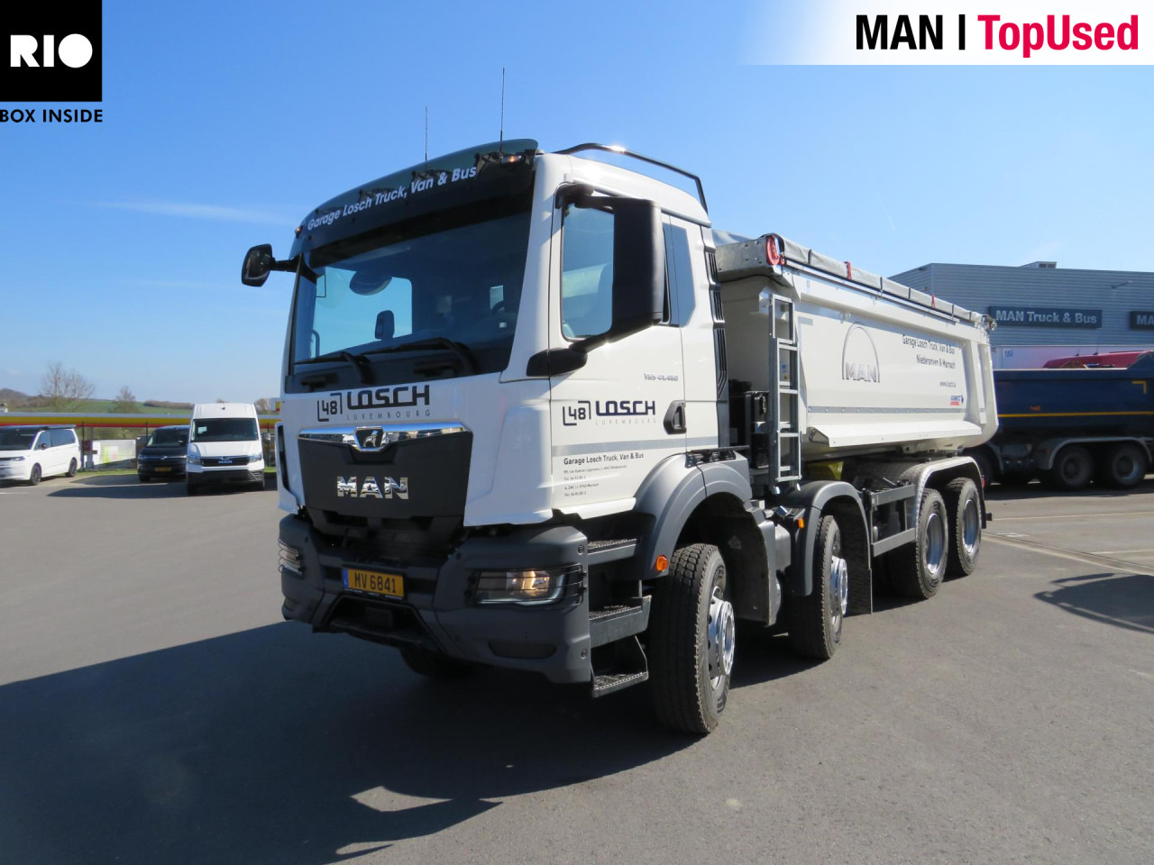 MAN TGS 41.480 8x4 BB CH Schmitz Muldenkipper Retarder - Camion basculantă: Foto 1 MAN TGS 41.480 8x4 BB CH Schmitz Muldenkipper Retarder - Camion basculantă: Foto 1