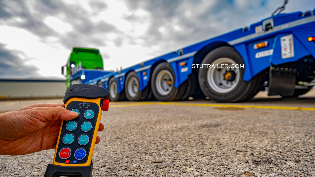 STU 5 Axle Hydraulic Steering Extendable Low Laoder - Semiremorcă transport agabaritic: Foto 4 STU 5 Axle Hydraulic Steering Extendable Low Laoder - Semiremorcă transport agabaritic: Foto 4