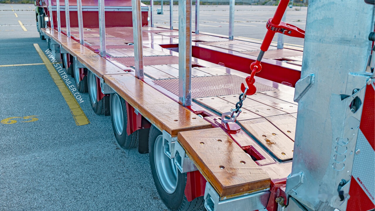 STU 5 Axle Lowbed / Extendable - Semiremorcă transport agabaritic: Foto 3 STU 5 Axle Lowbed / Extendable - Semiremorcă transport agabaritic: Foto 3