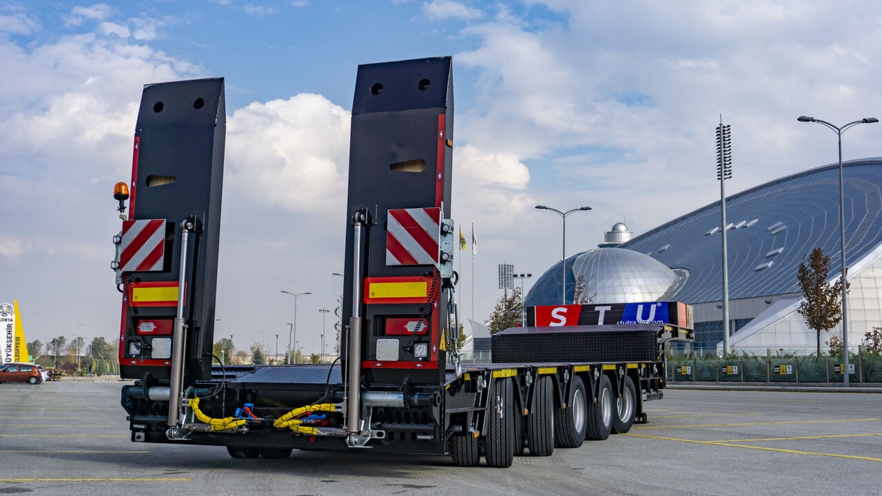 STU 5 Axle Lowbed / Extendable - Semiremorcă transport agabaritic: Foto 5 STU 5 Axle Lowbed / Extendable - Semiremorcă transport agabaritic: Foto 5