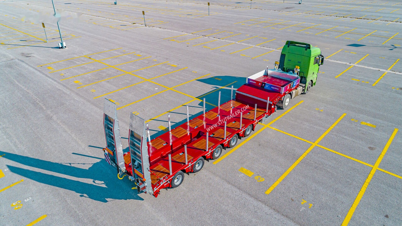 STU 5 Axle Lowbed / Extendable - Semiremorcă transport agabaritic: Foto 1 STU 5 Axle Lowbed / Extendable - Semiremorcă transport agabaritic: Foto 1