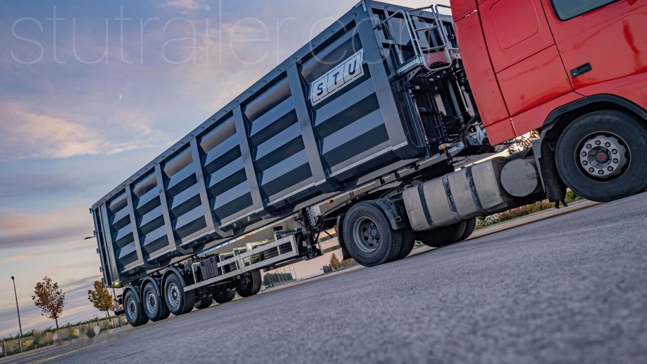 STU 71m3 Tipper Trailer For Scrap Metal - Semiremorcă basculantă: Foto 1 STU 71m3 Tipper Trailer For Scrap Metal - Semiremorcă basculantă: Foto 1